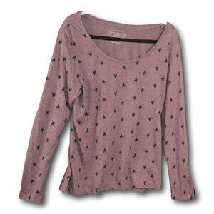 Atmostphere The Slouchy Top T-Shirt w Horse Pattern Size:12 US